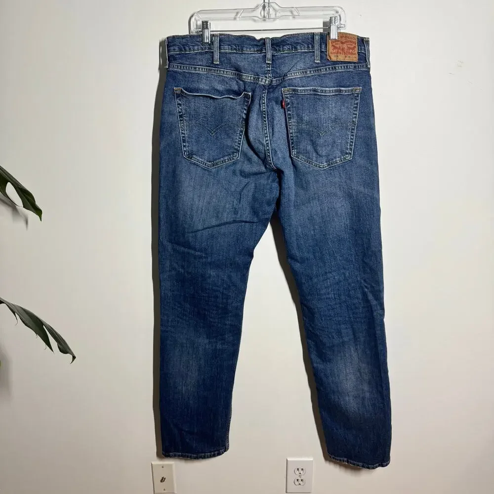 Levi's 559 Relaxed Straight Jean‎ Men 38x34 Medium Denim Fade Classic Minimal